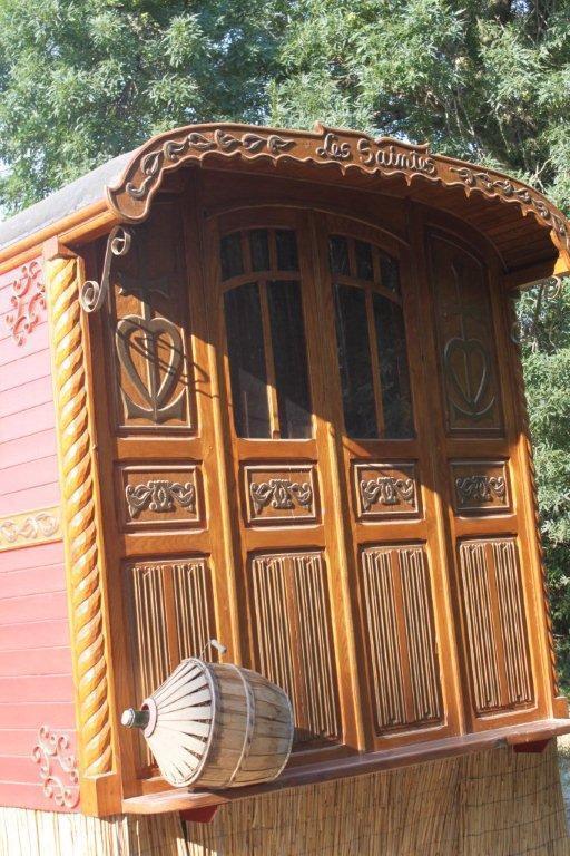 Bed and Breakfast La Roulotte "Les Saintes" Exterior foto